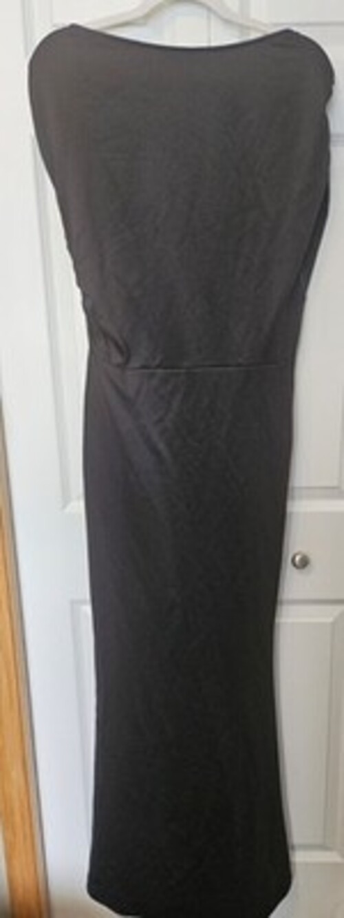 Black Fitted Mermaid Dress Off The Shoulder Mermaid Skirt Fit And Flare Size S/M